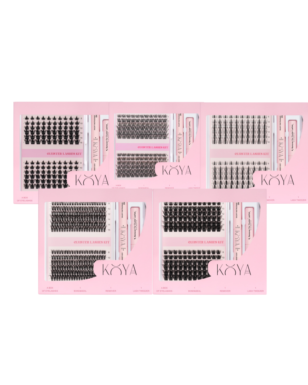 The Complete Cluster Lash Kit